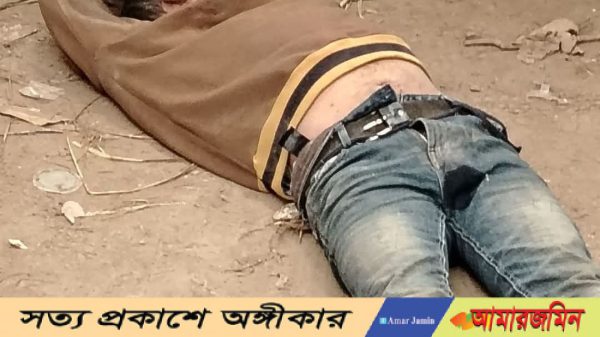 হরিপুরে গণপিটুনিতে মোটরসাইকেল চোর নিহত।